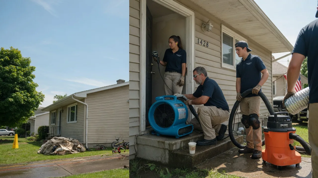Water Damage Restoration in Biddle, MT near me